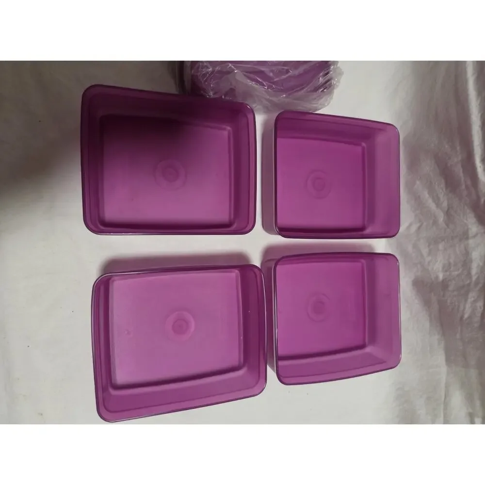 Tupperware Square Away Containers 4